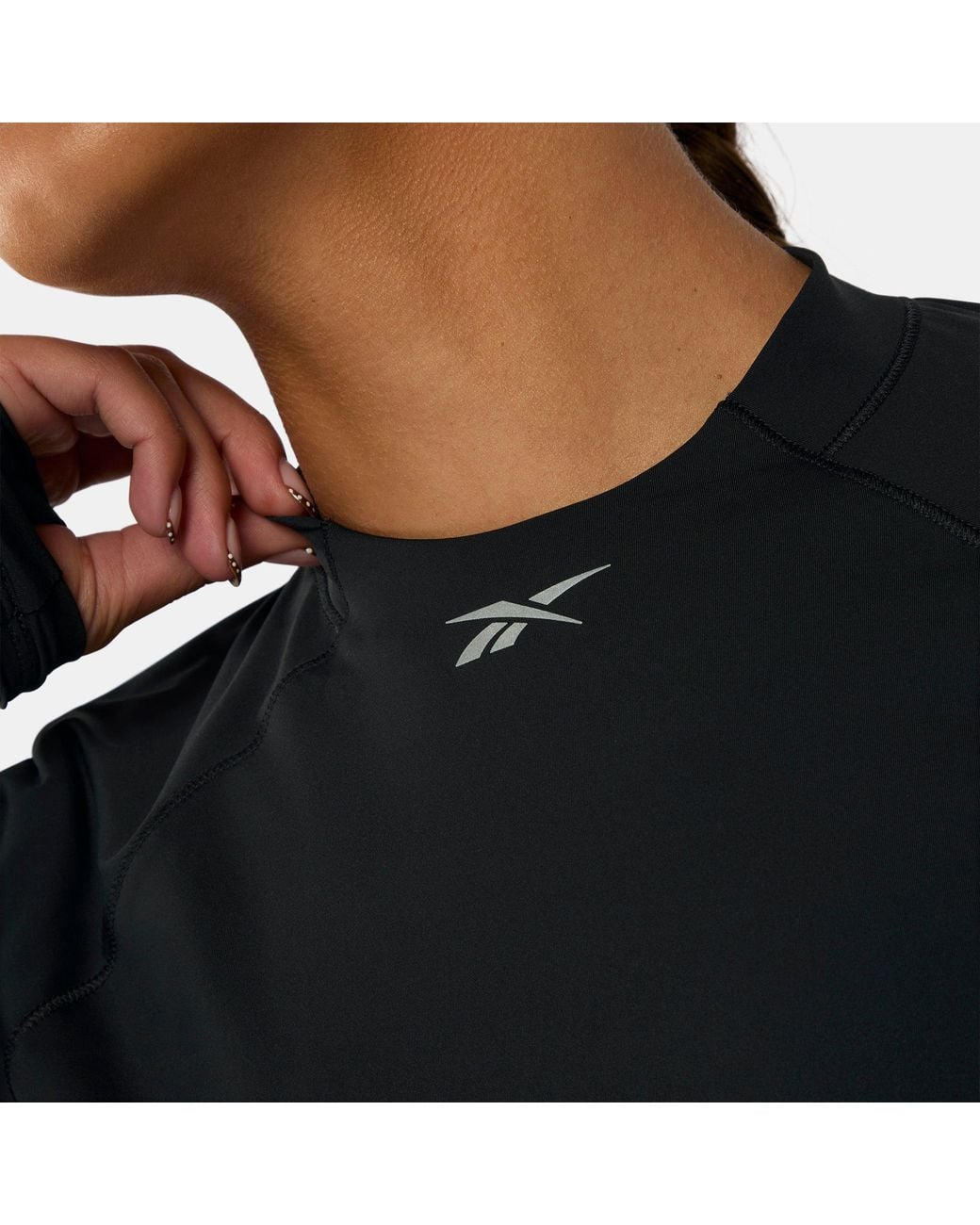 Reebok Black Lux Speed Long Sleeve