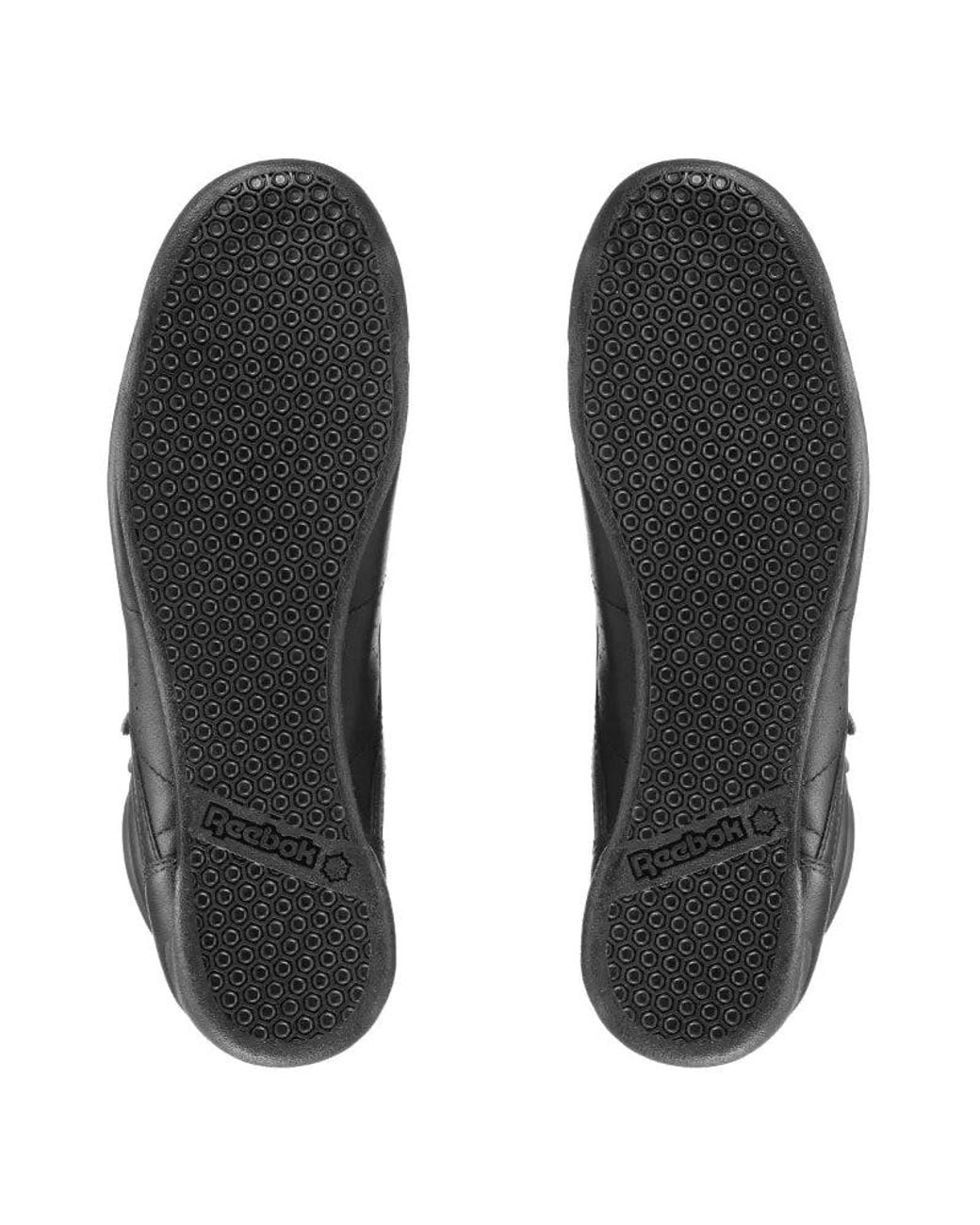 Reebok Black Freestyle Hi Trainers