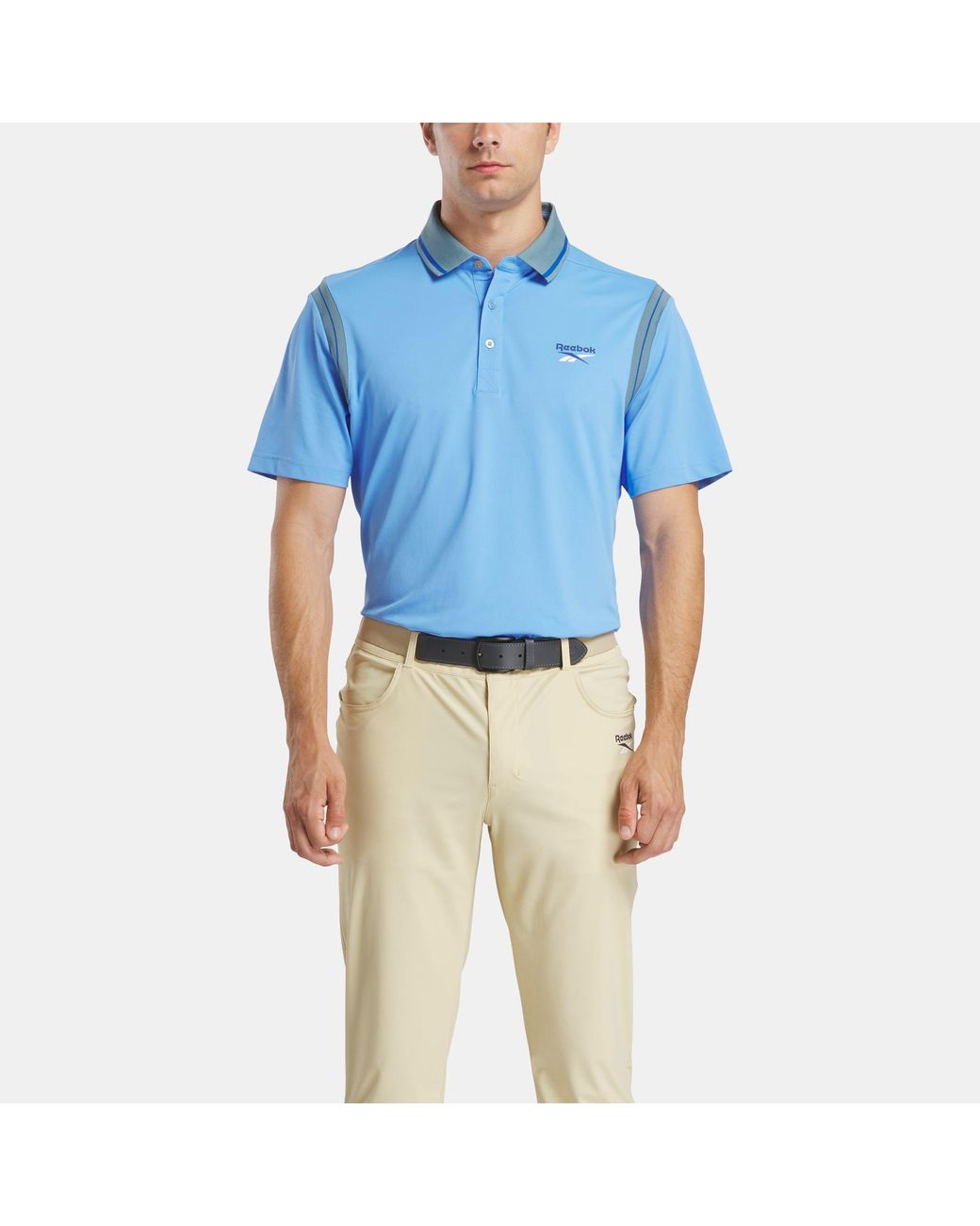Reebok Blue Varsity Polo Shirt