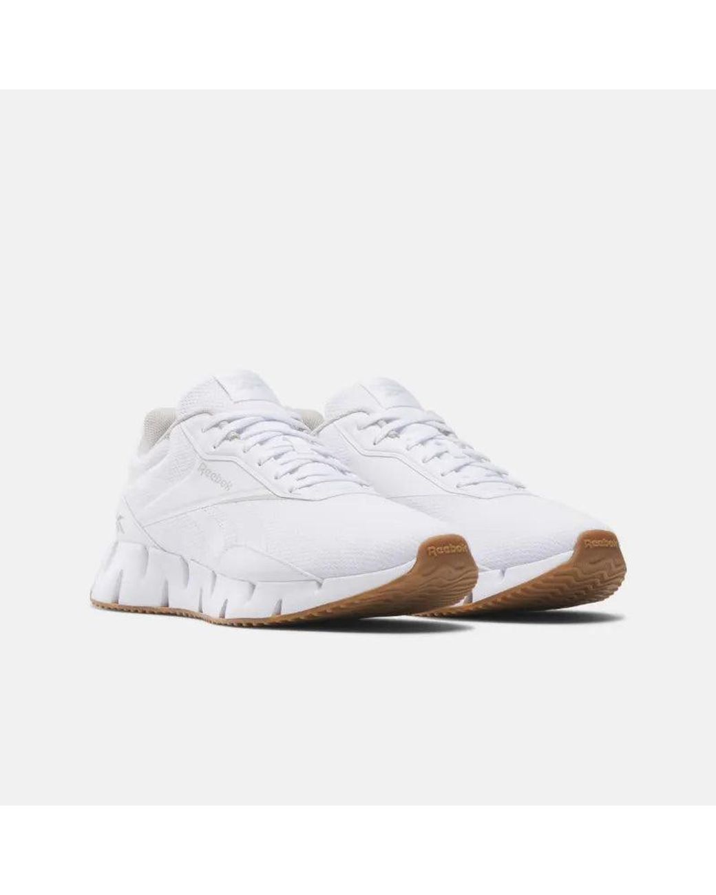 Reebok White Zig Dynamica Str Shoes