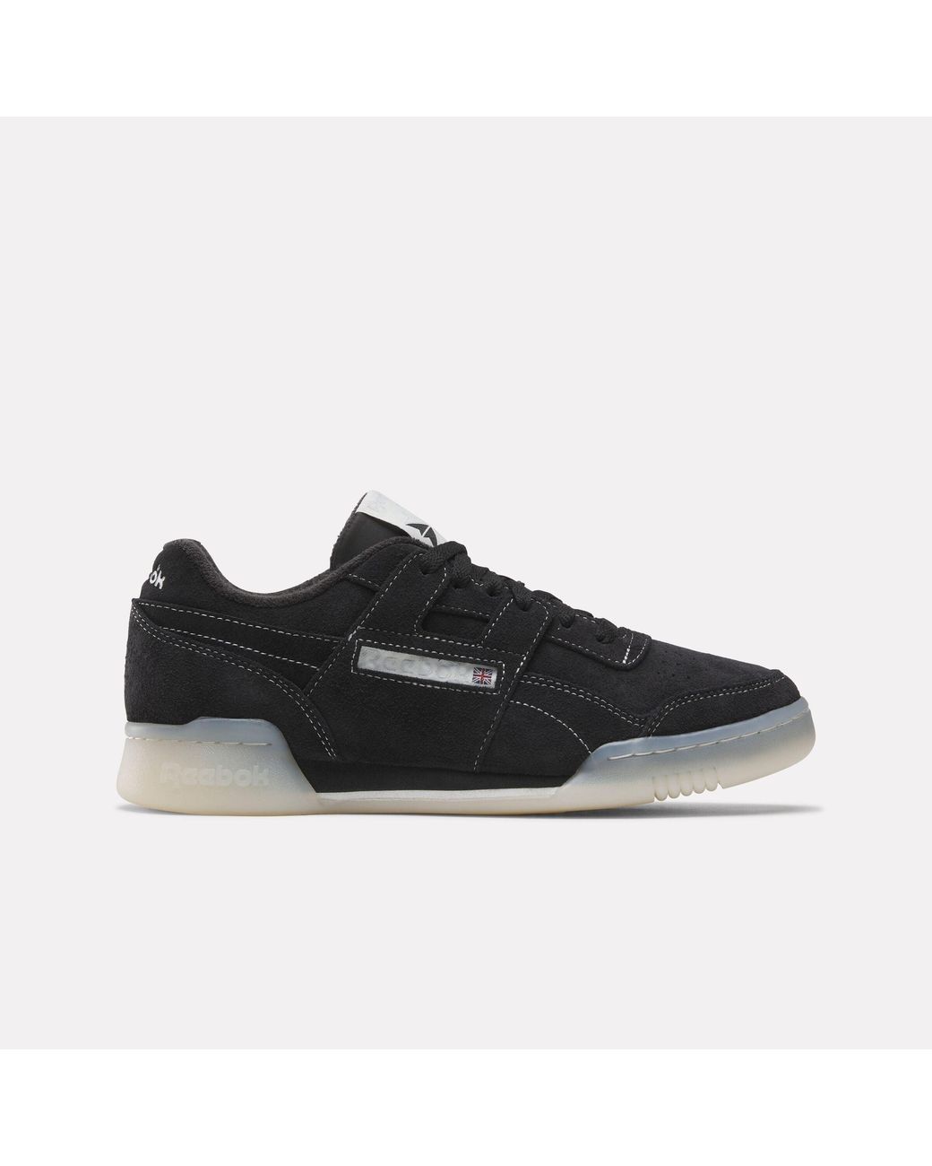 Reebok Black Workout Plus Trainers