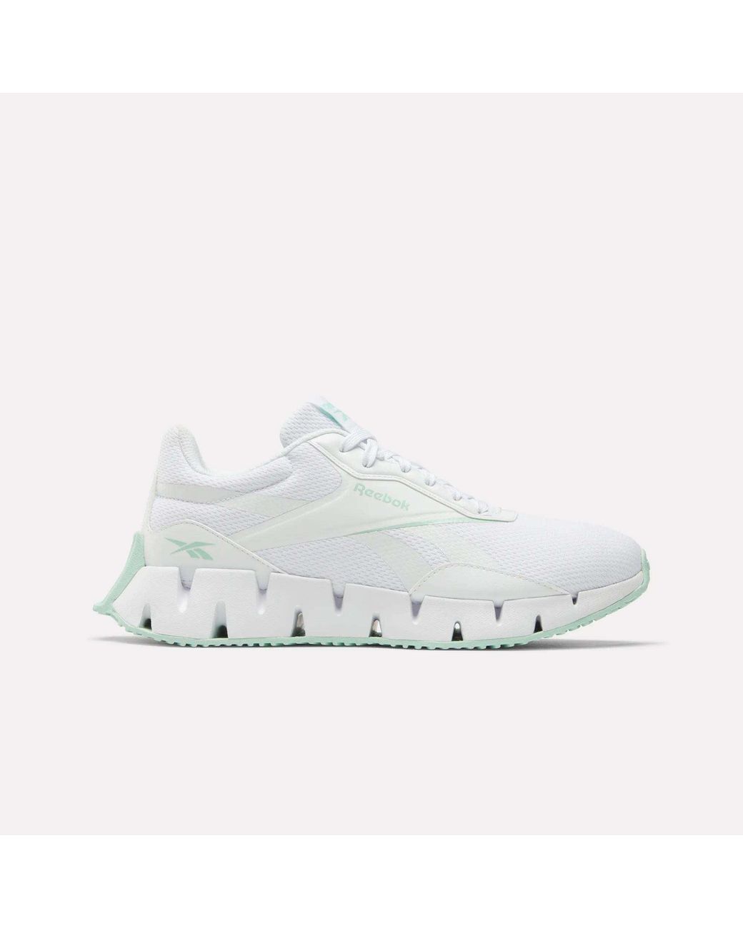 Reebok White Zig Dynamica Str Shoes