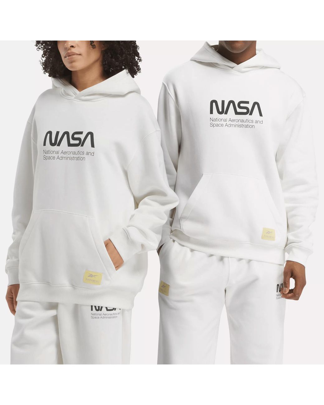 Reebok X Nasa Hoodie in Gray Lyst