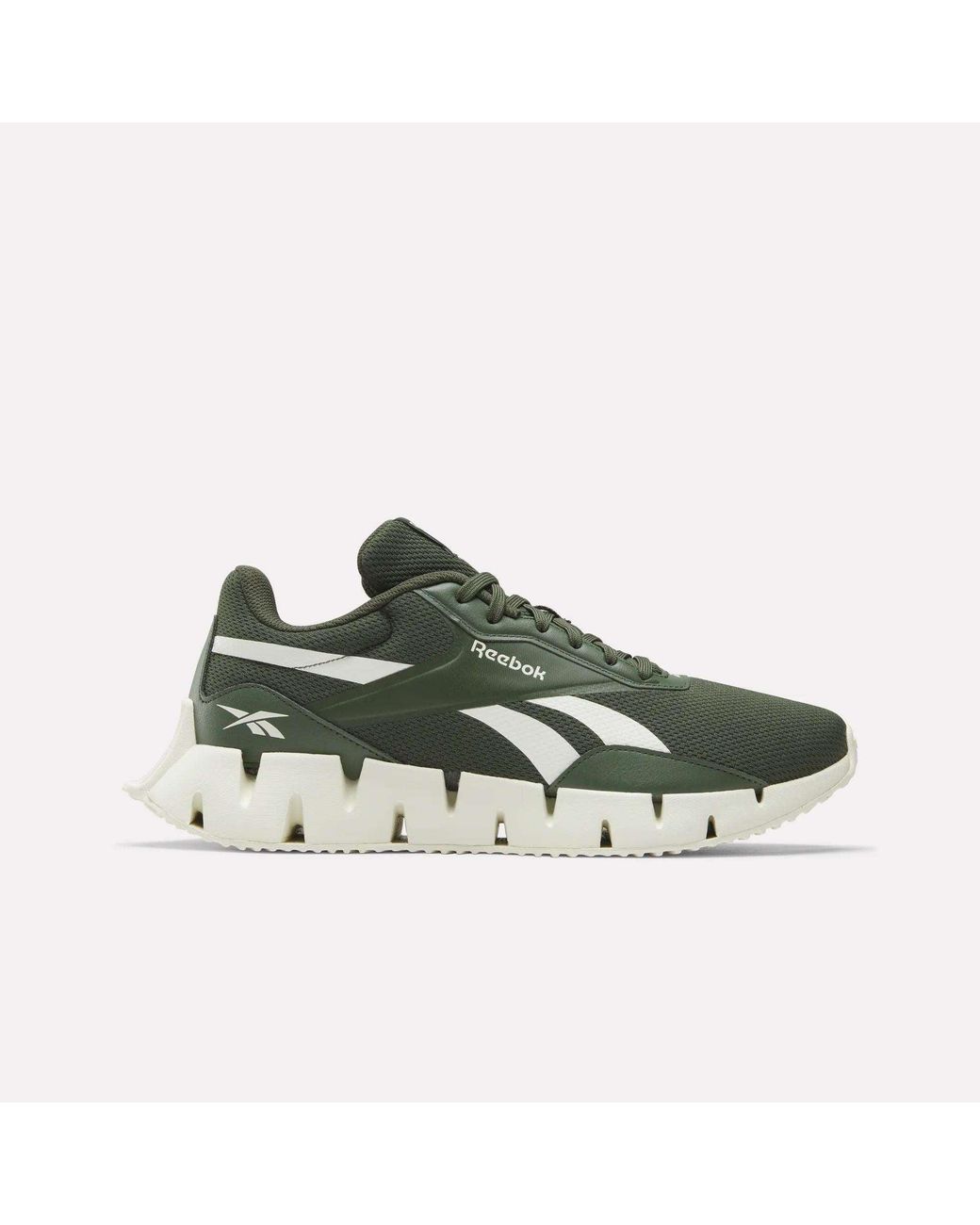 Reebok Green Zig Dynamica Str Shoes