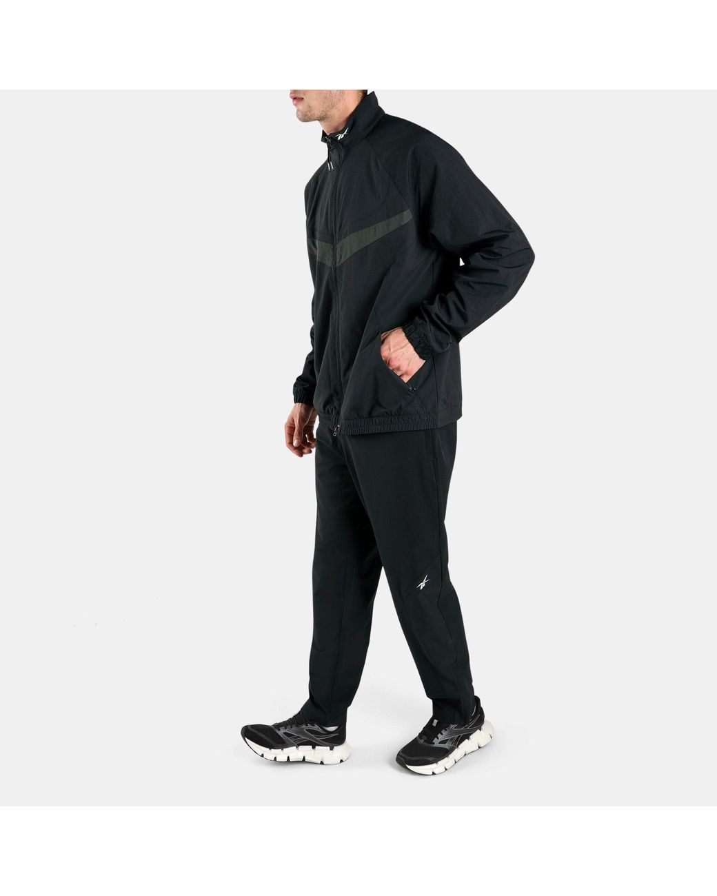 Reebok Black Rbk.Basketball Snap Pant for men
