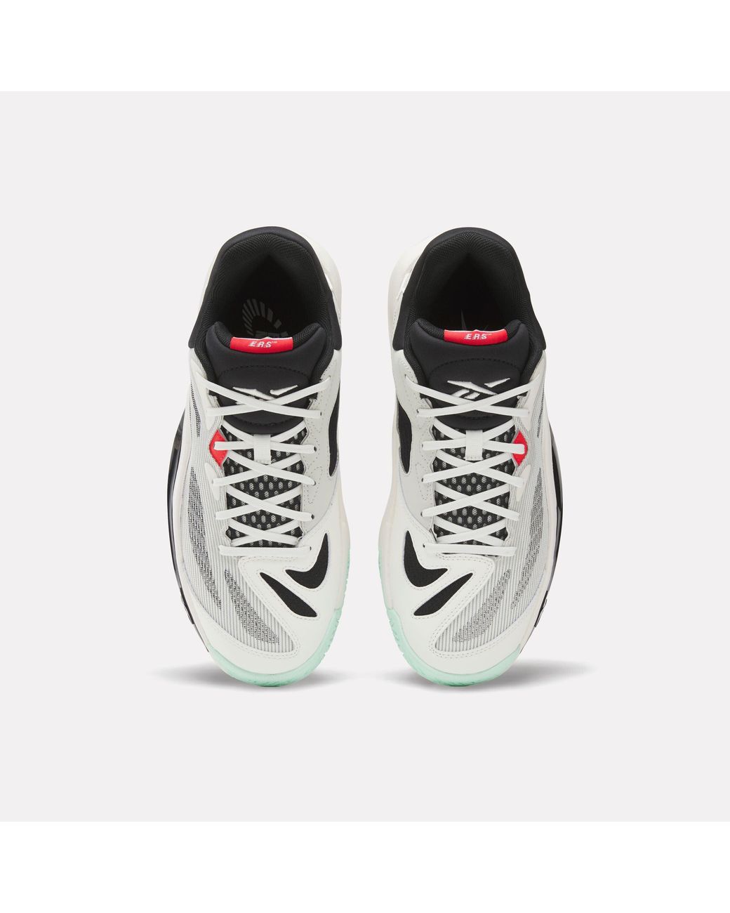 Reebok White Engine A 26 Basketball Shoes