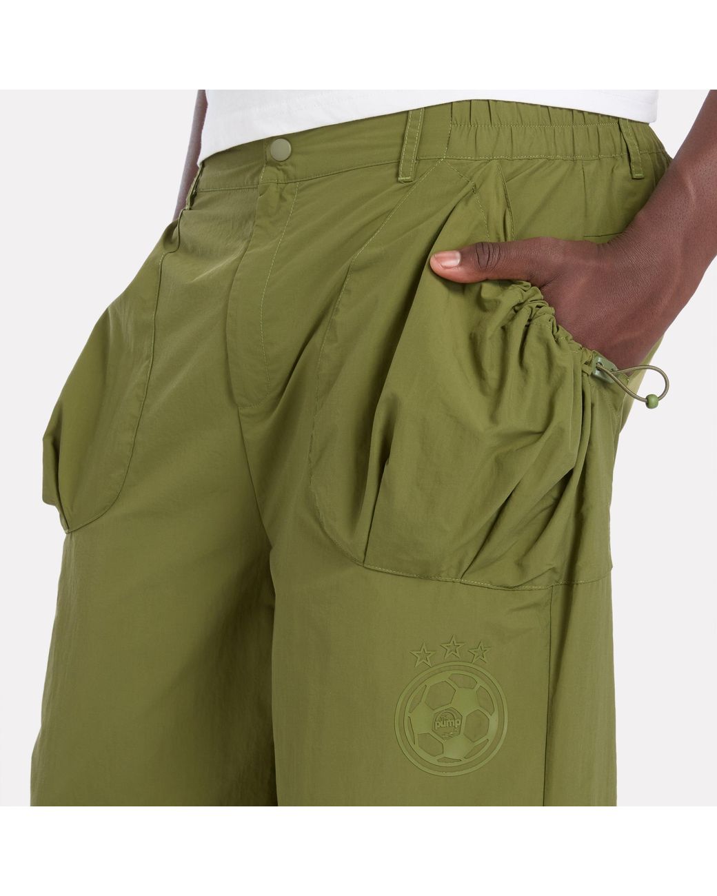 Reebok Green Soccer Track Pant