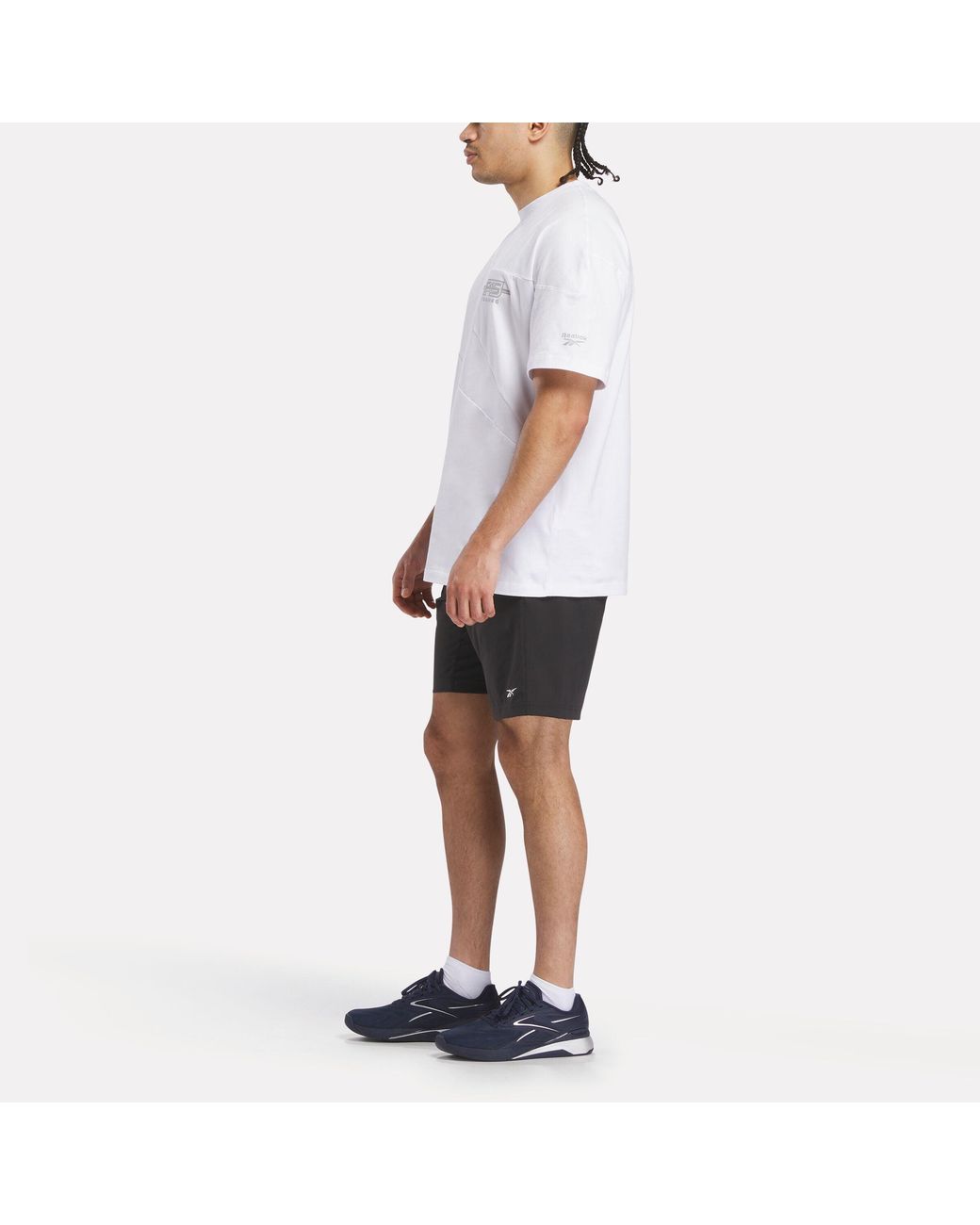Reebok White X F45 Training Relaxed T-Shirt