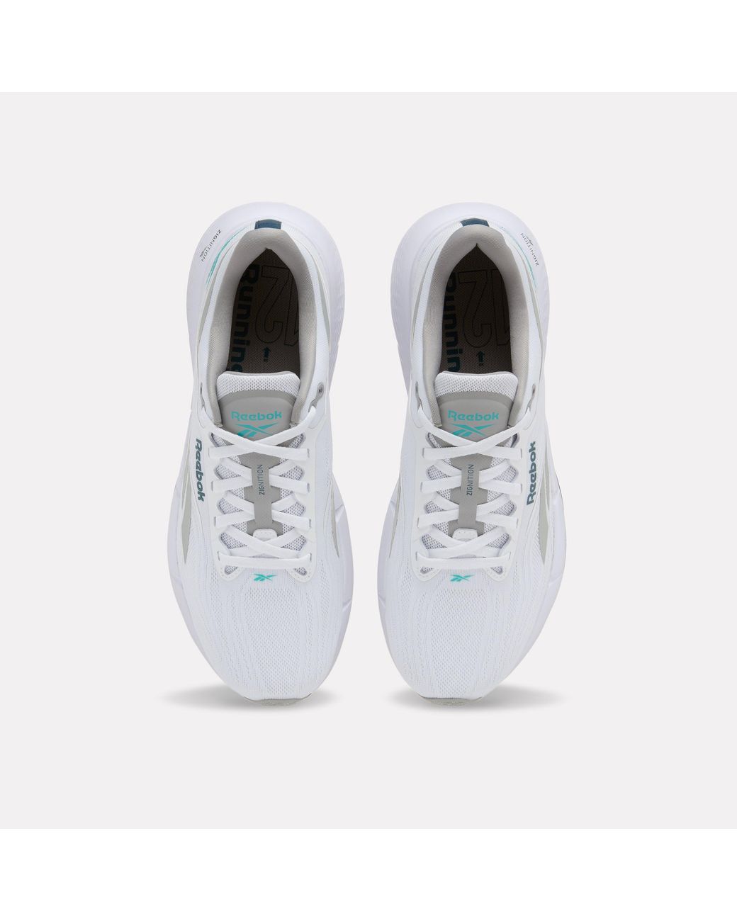 Reebok White Zignition Running Shoes
