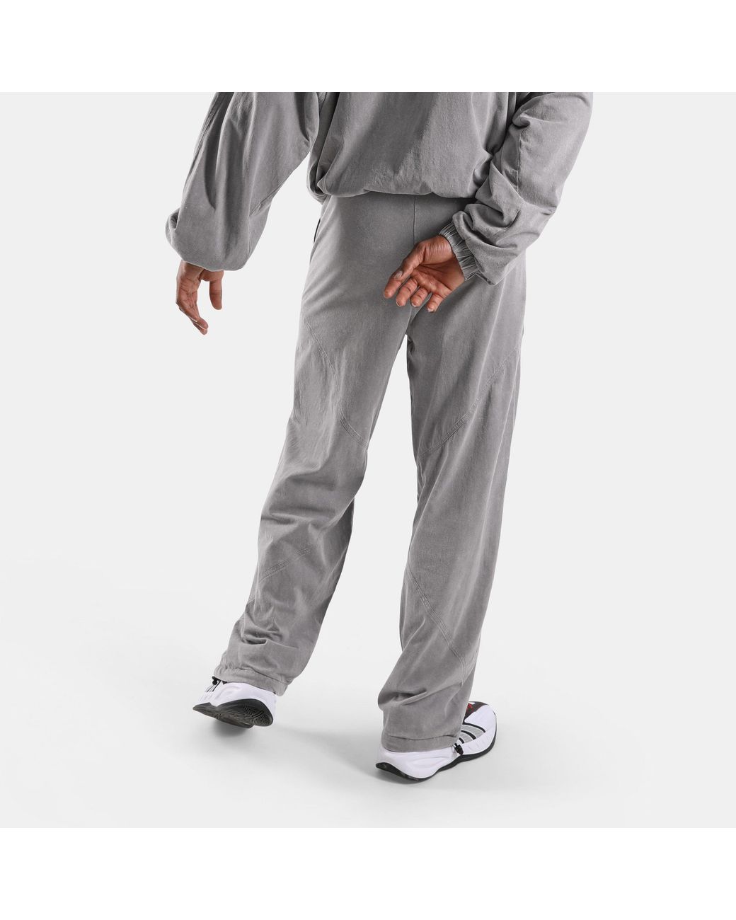 Reebok Gray Rbk.B Knit Track Pants