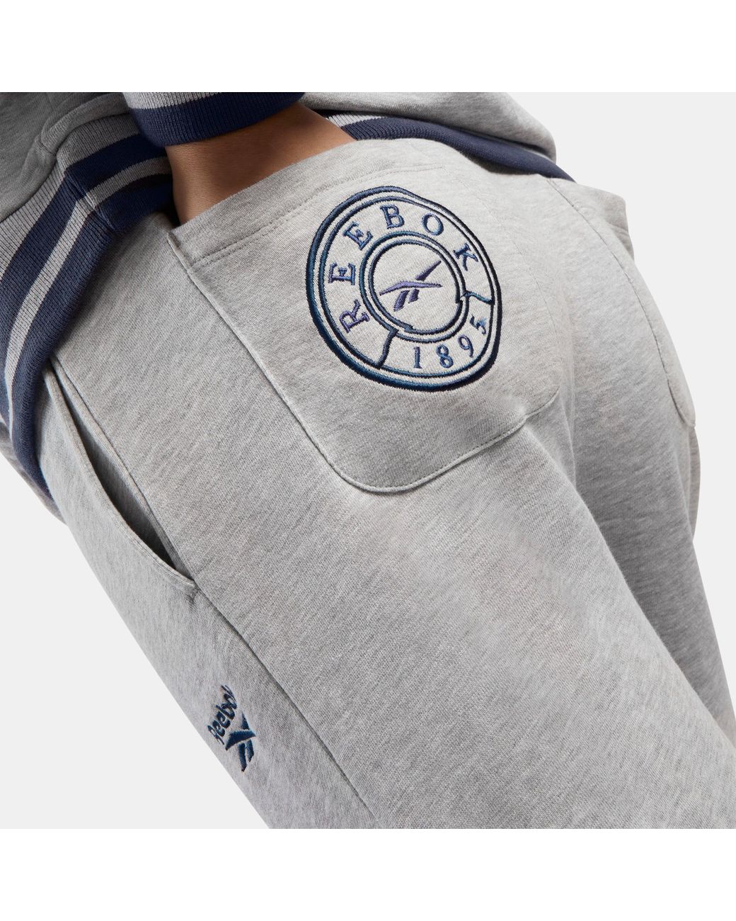 Reebok Gray Lawn Club Jogger Pants
