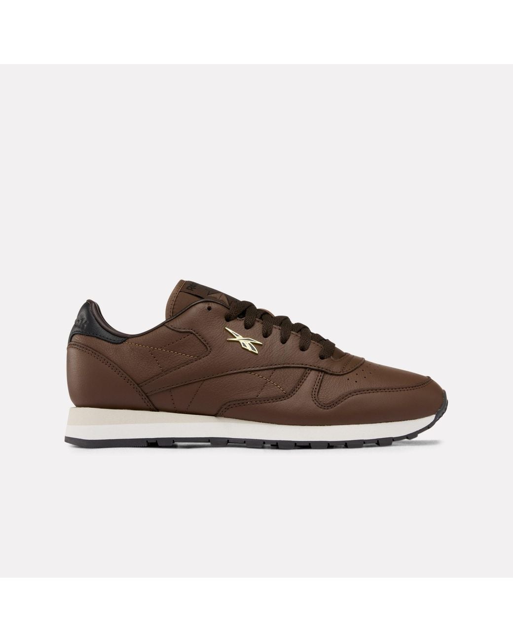 Reebok Brown Classic Leather Sneakers