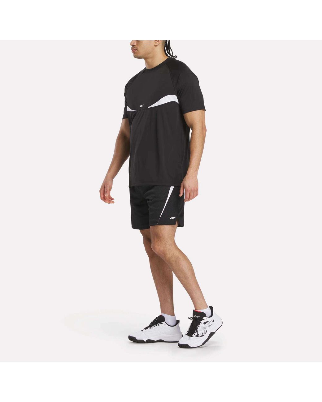 Reebok Black Mesh Shorts