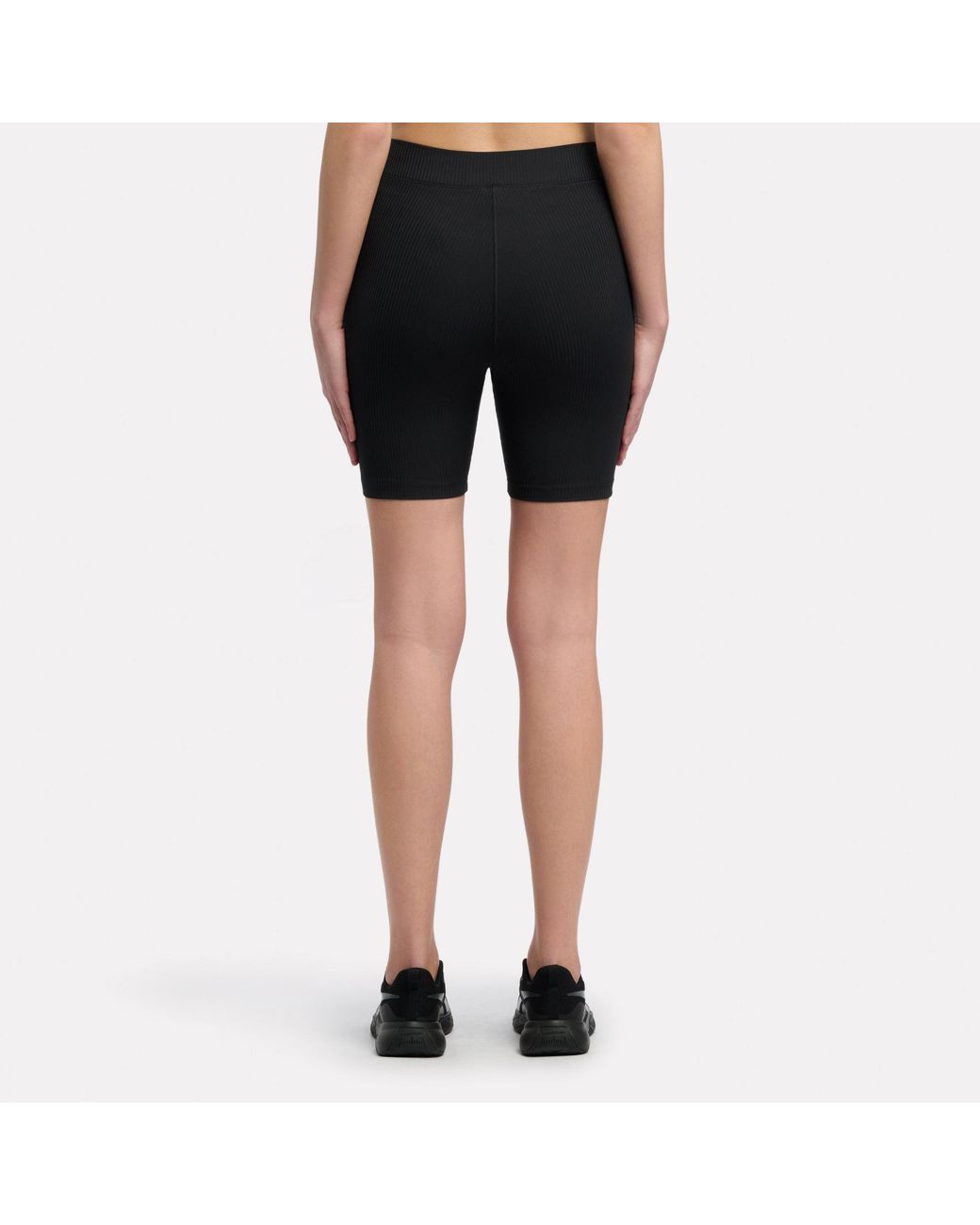 Reebok Black Lux Speed 6.5" Biker Shorts