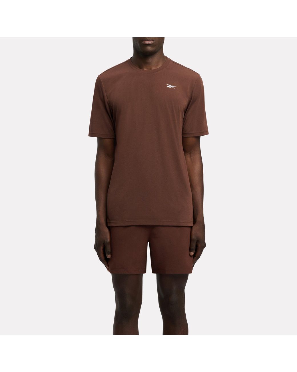 Reebok Brown Id Train Easy Fit T-Shirt