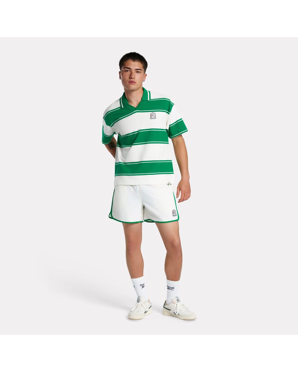 Reebok Green 4” Woven Shorts