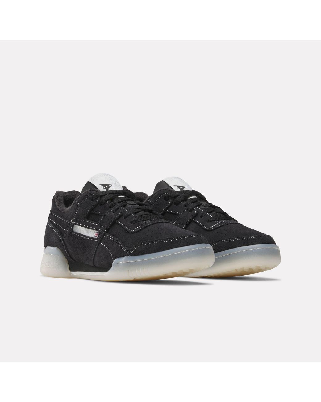 Reebok Black Workout Plus Trainers