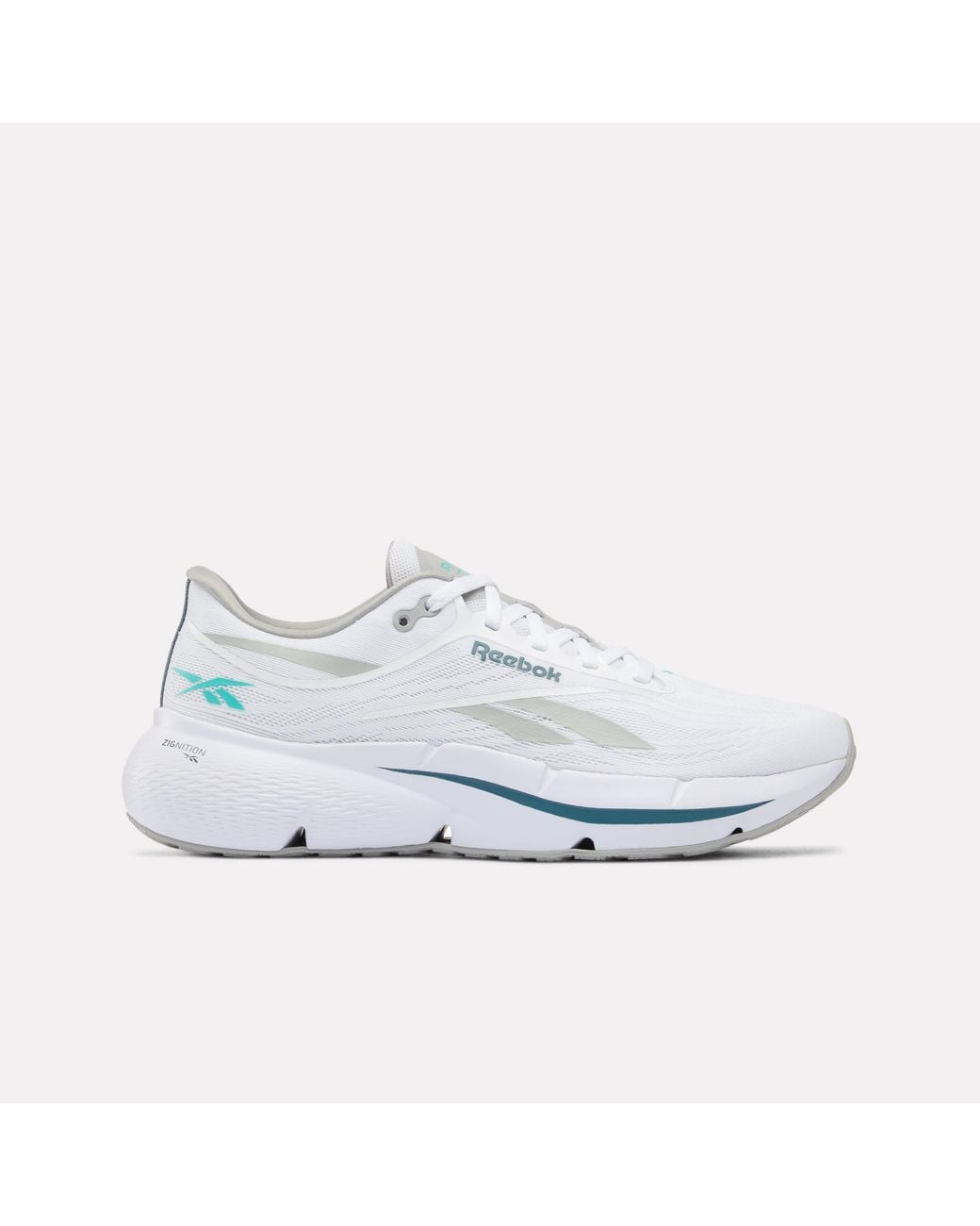 Reebok White Zignition Running Shoes