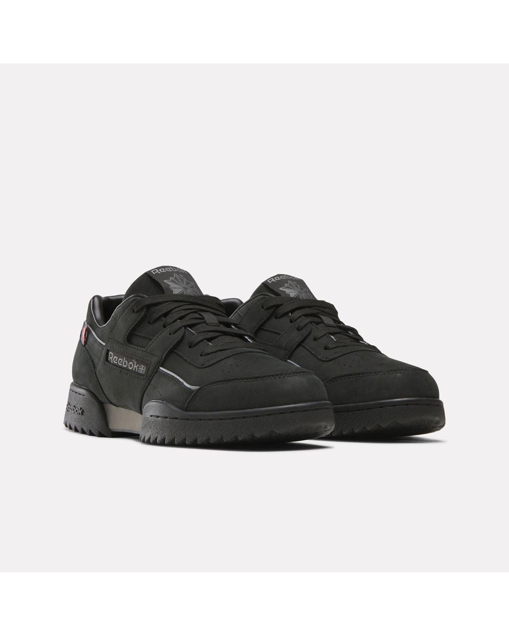 Reebok Black Workout Plus Ripple Shoes