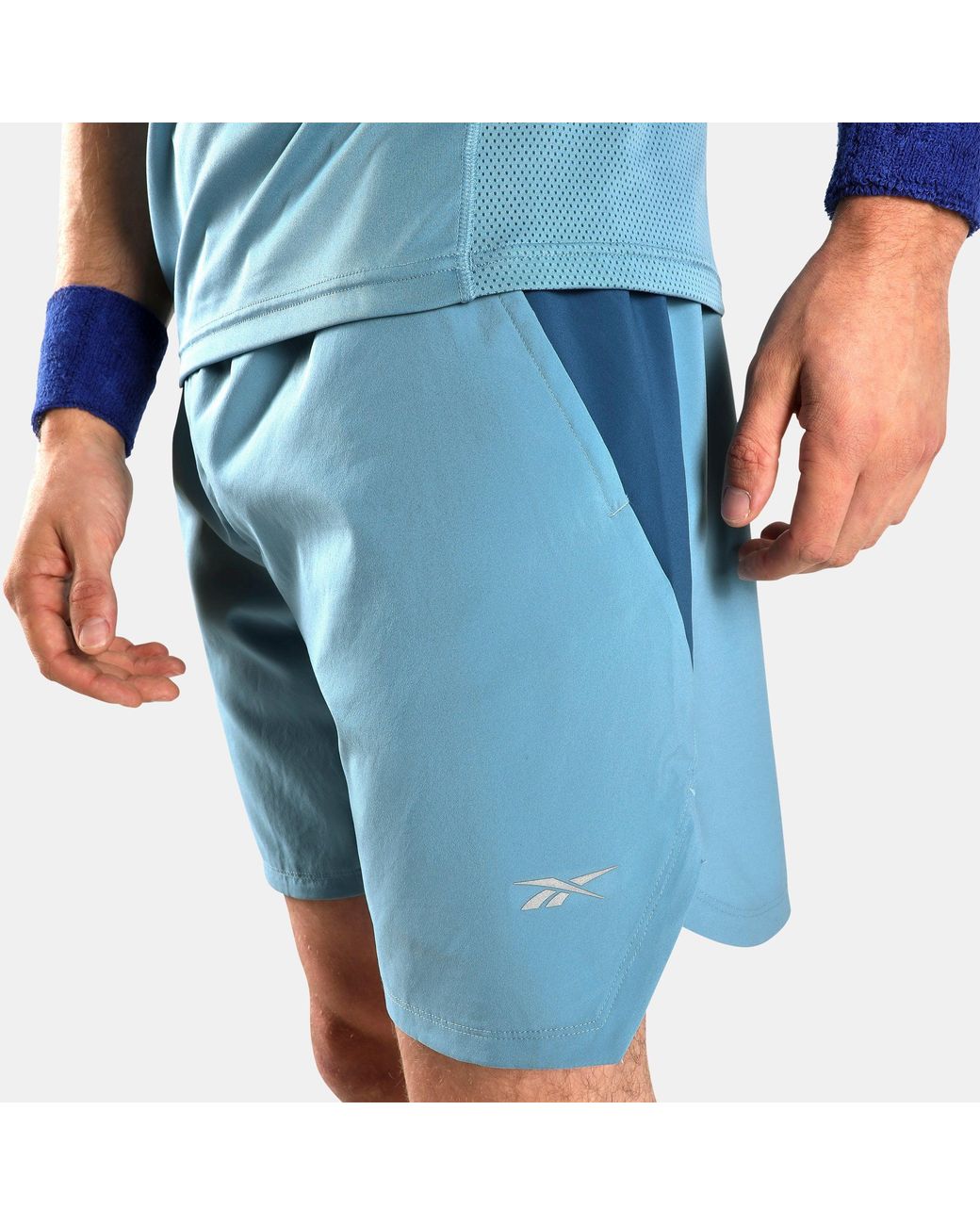 Reebok Blue Id Run Shorts