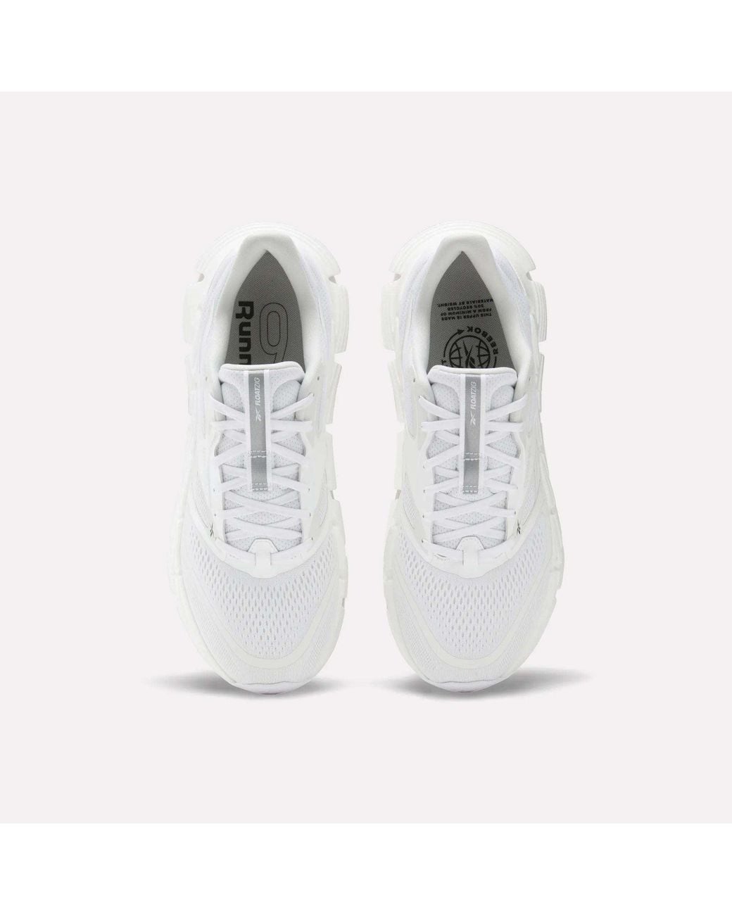 Reebok White Floatzig 2 Running Shoes for men