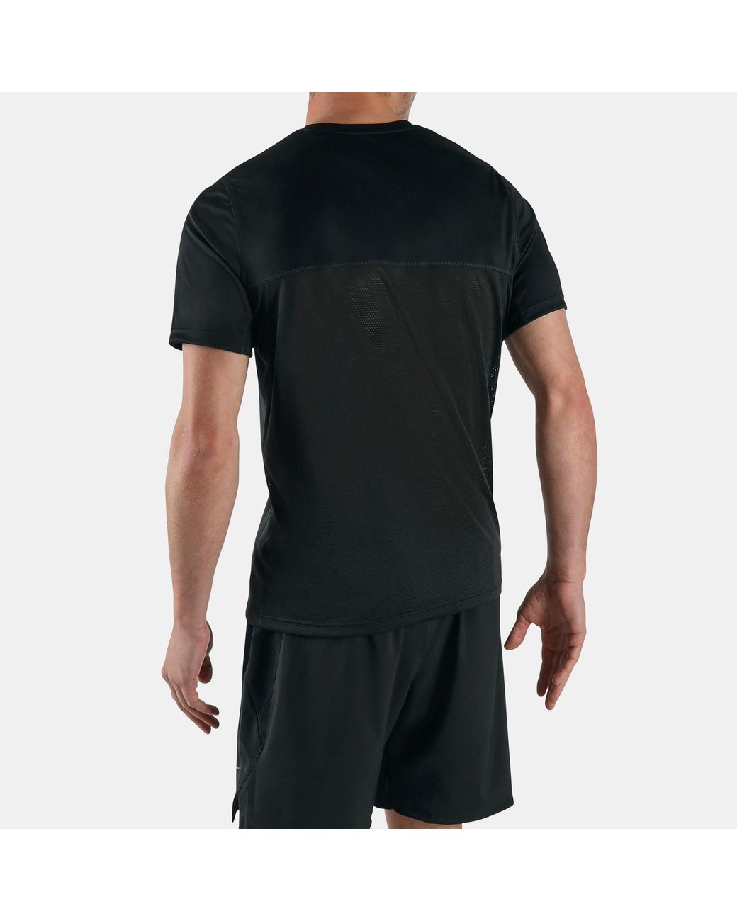 Reebok Black Id Run T-Shirt