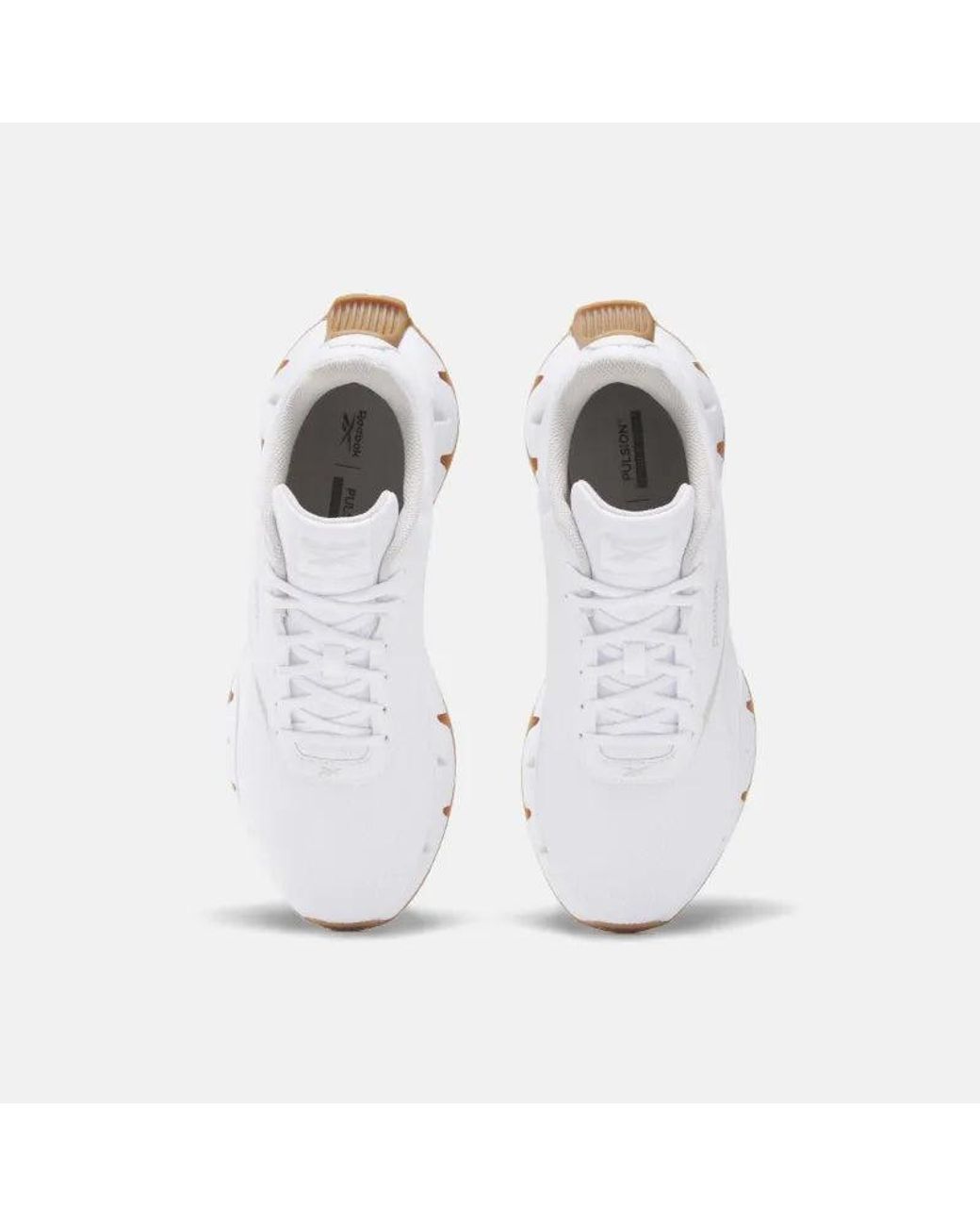Reebok White Zig Dynamica Str Shoes