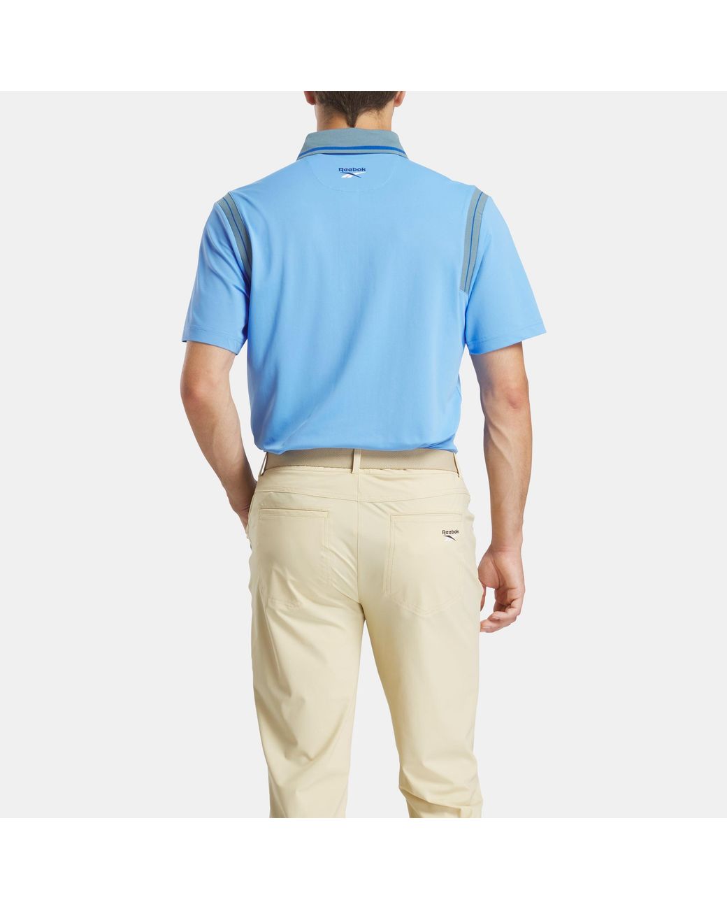 Reebok Blue Varsity Polo Shirt