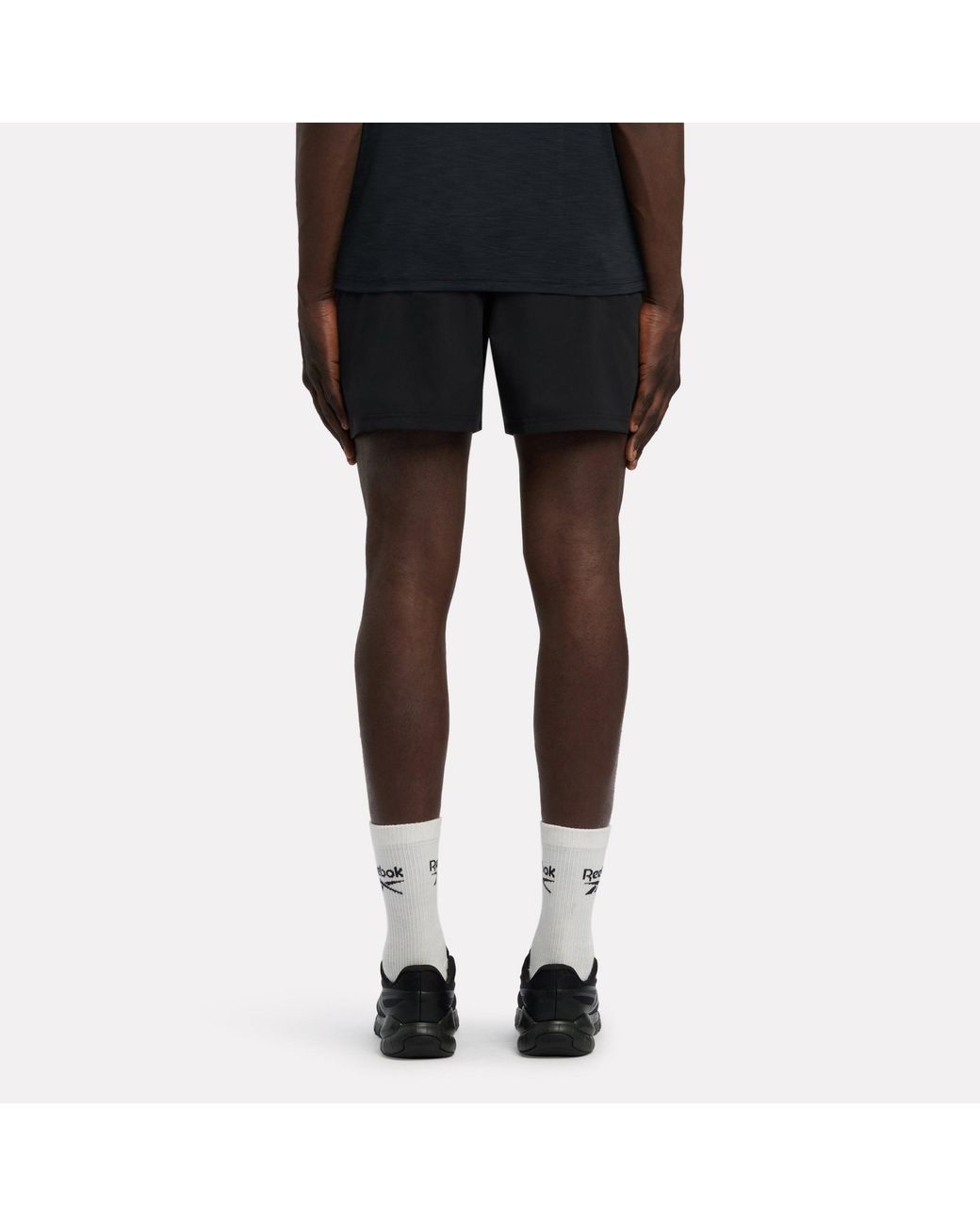 Reebok Black Id Train 5" Woven Shorts