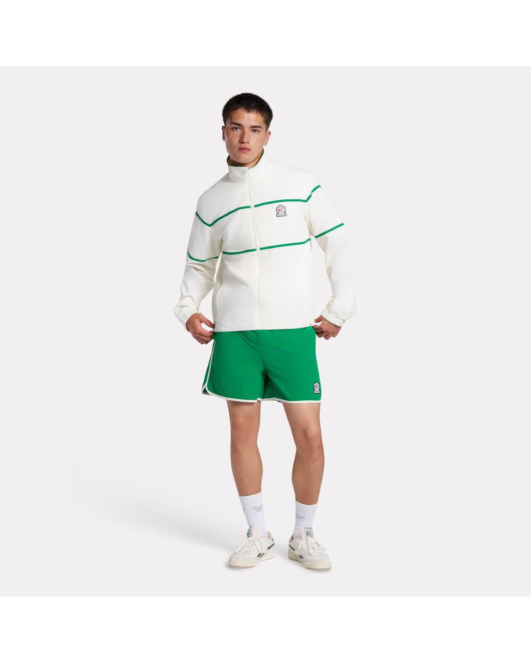 Reebok Green Windbreaker