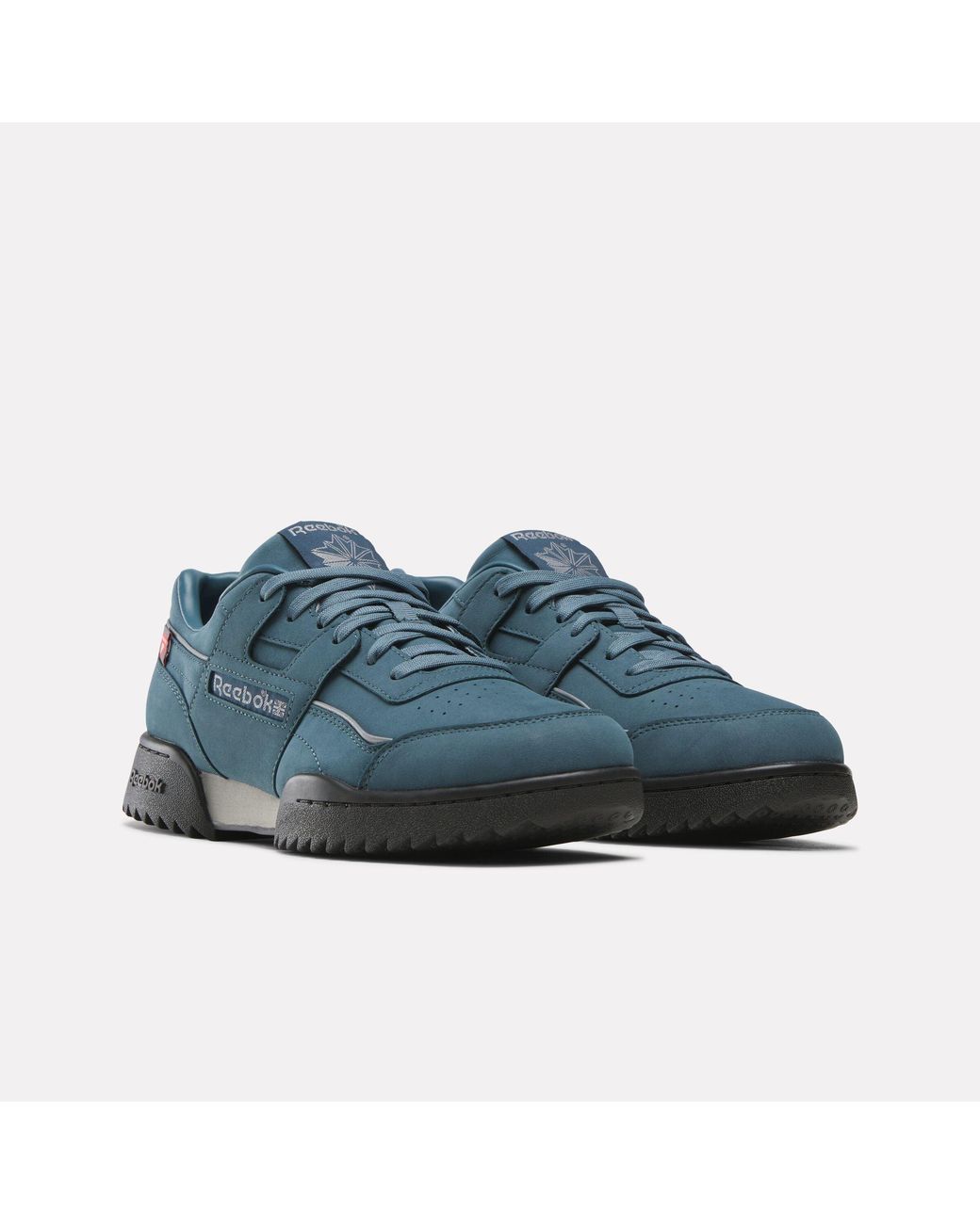 Reebok Blue Workout Plus Ripple Shoes