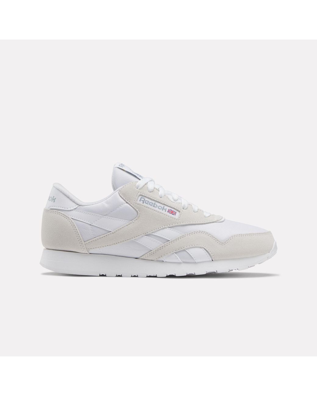 Reebok White Classic Nylon Trainers for men