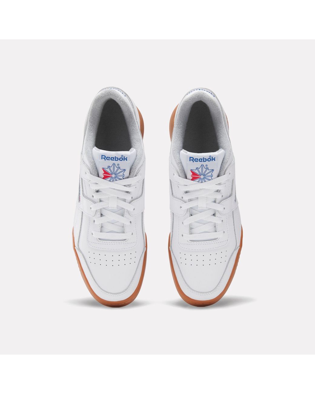 Reebok White Workout Plus Trainers