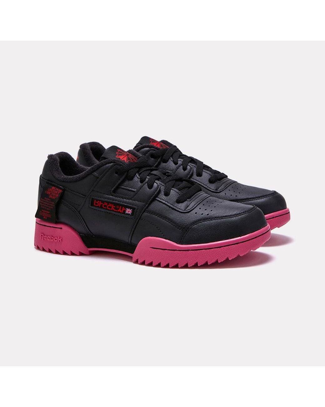 Reebok Black X Balansa Workout Plus Ripple Trainers