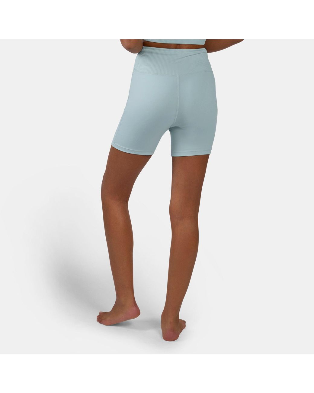 Reebok Blue Lux Peached Booty Shorts