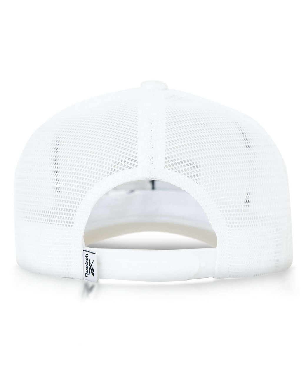 White Reebok Cap Reebok Basketball Trucker Cap in White | Lyst