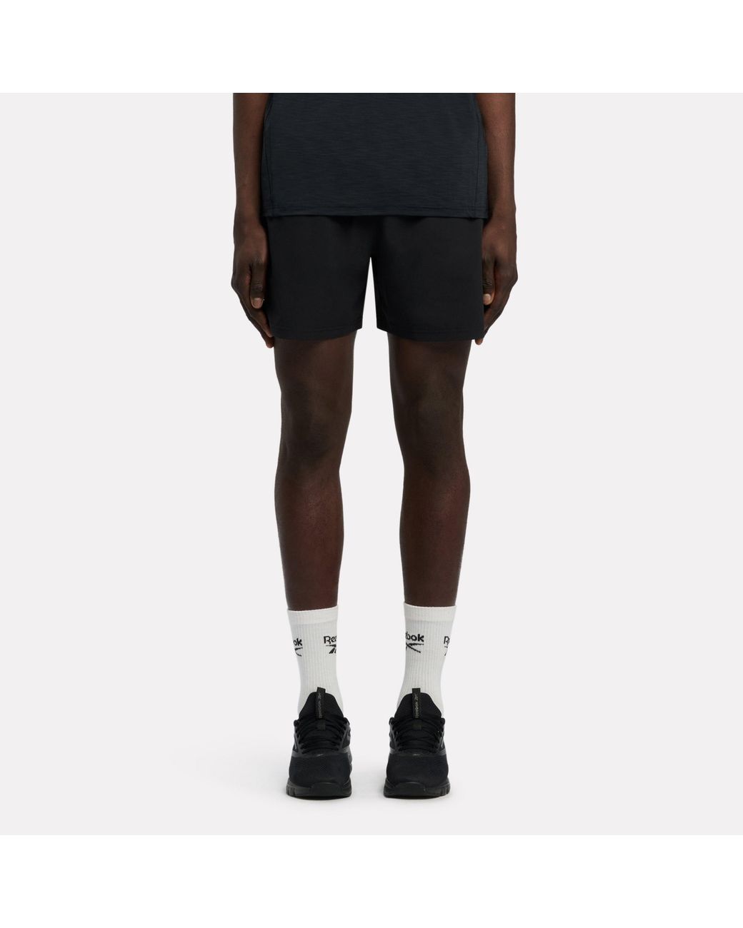 Reebok Black Id Train 5" Woven Shorts