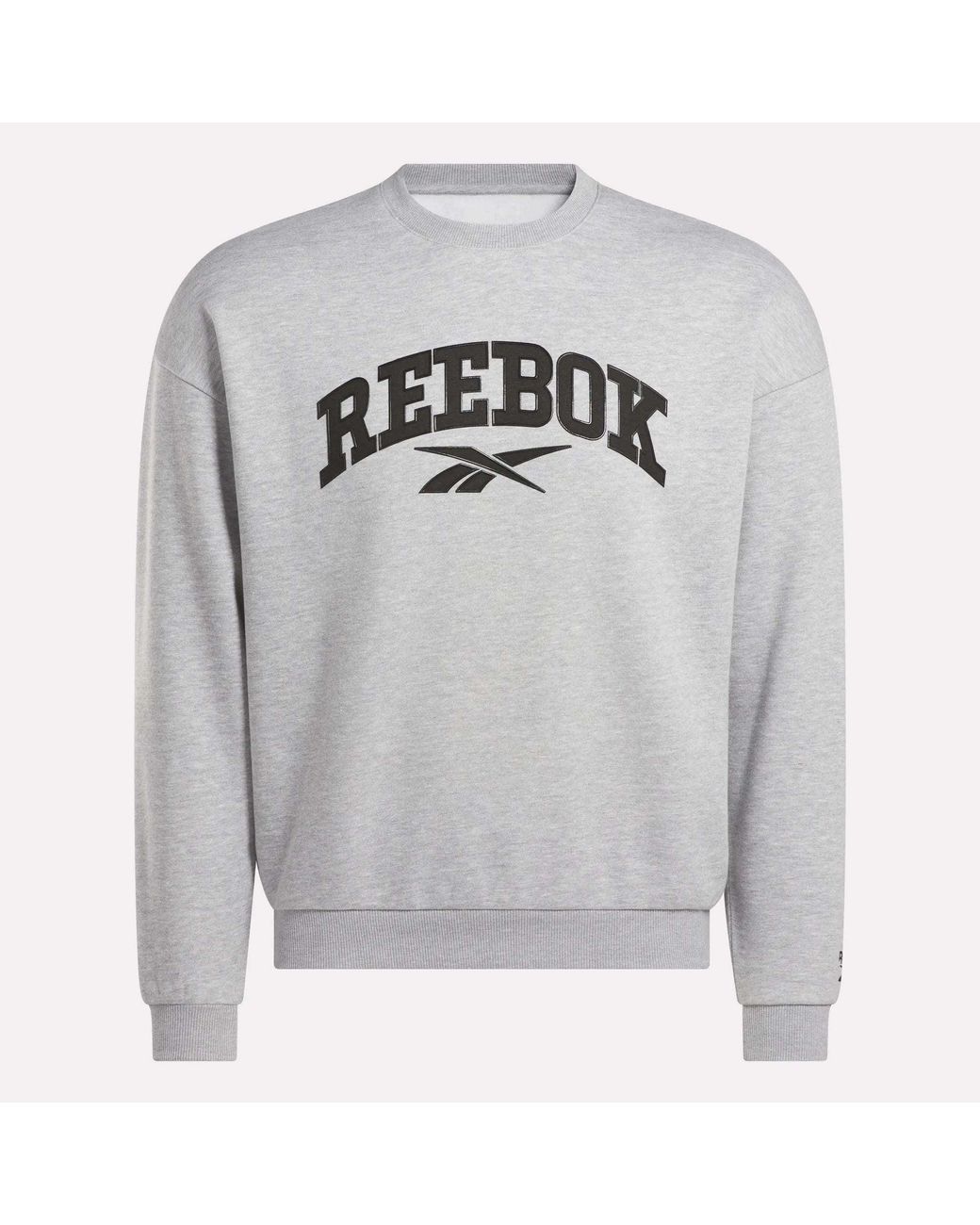 Reebok Gray Cottle Sweatshirt for men