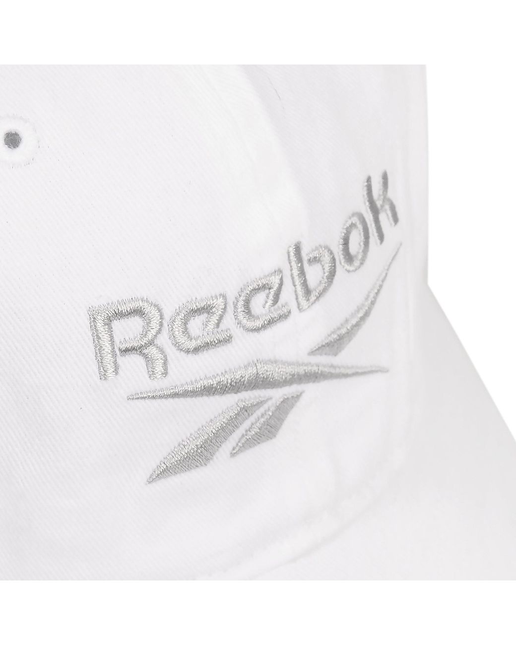 Reebok White Logo Cap