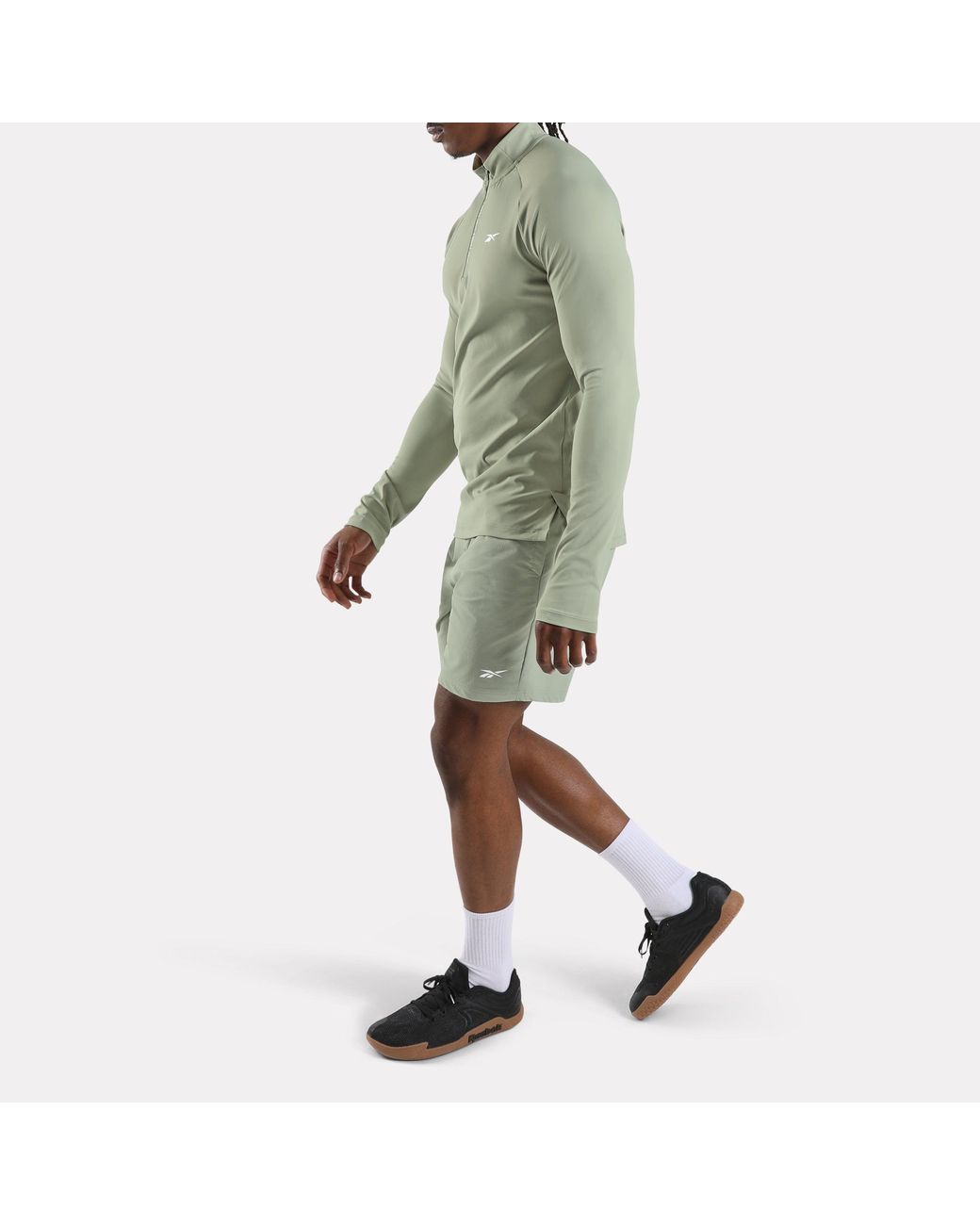 Reebok Green Id Rbk Training 7" Woven Shorts