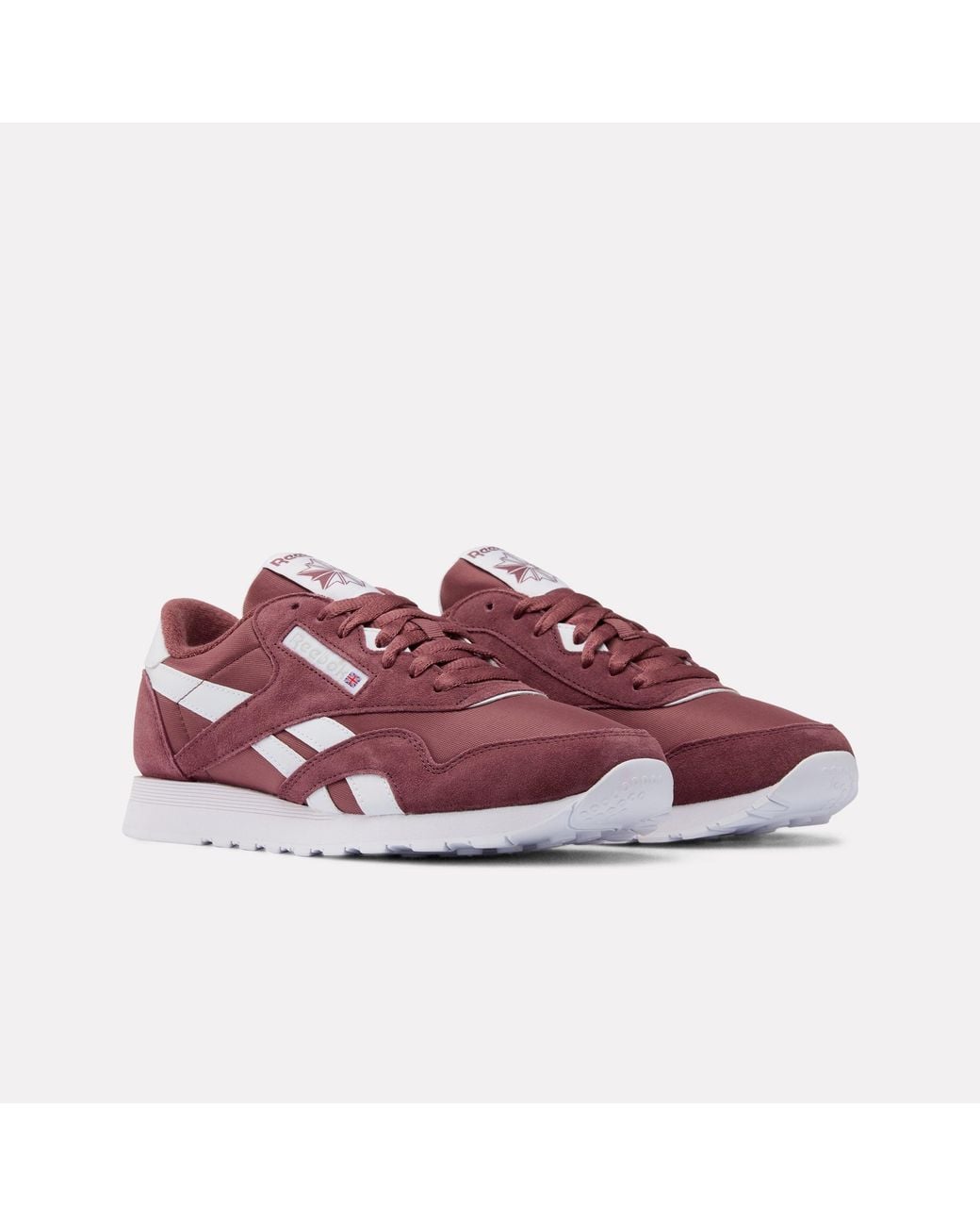 Reebok Purple Classic Nylon Trainers