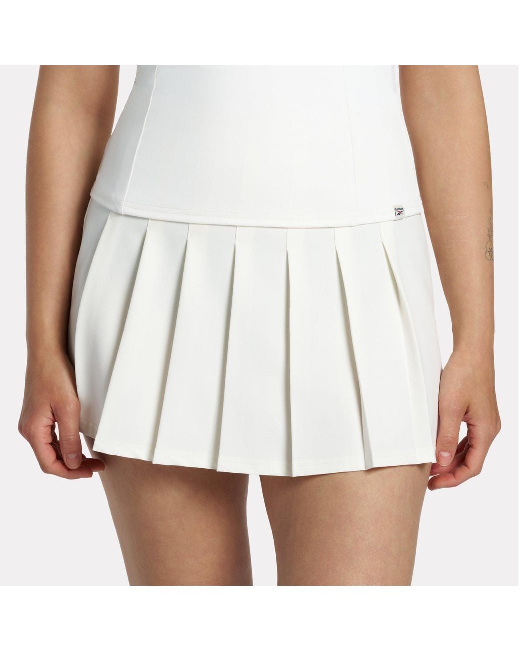 Reebok White Tennis Skirt