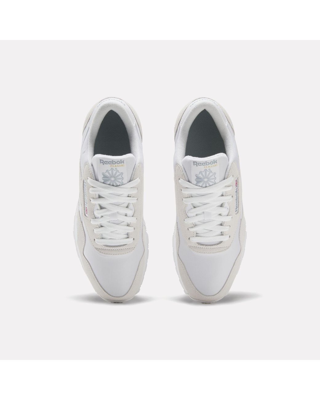 Reebok White Classic Nylon Trainers for men