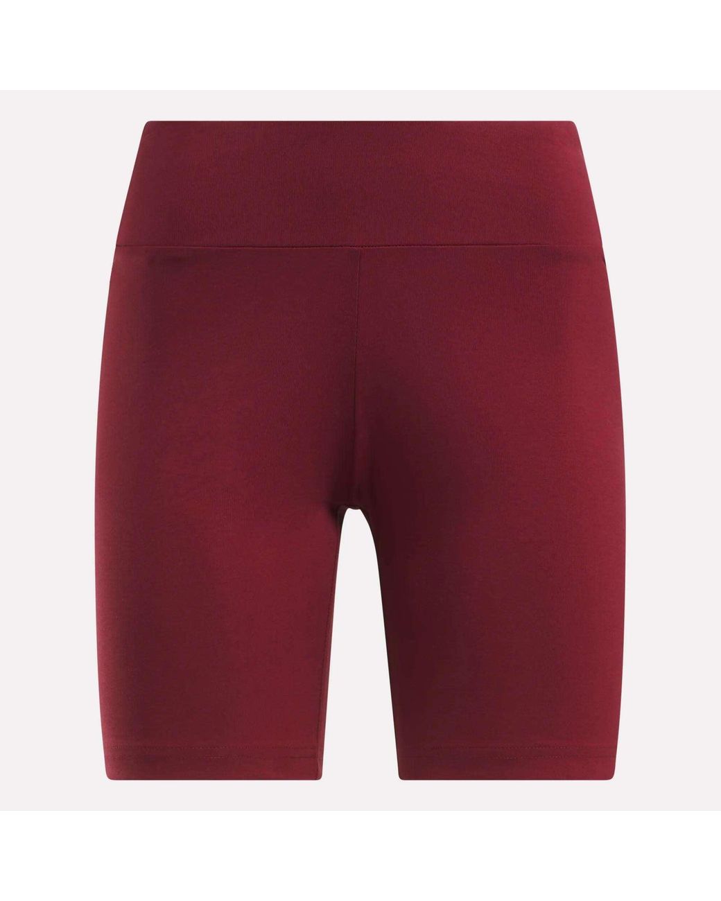Reebok Red Small Logo Cycle Shorts