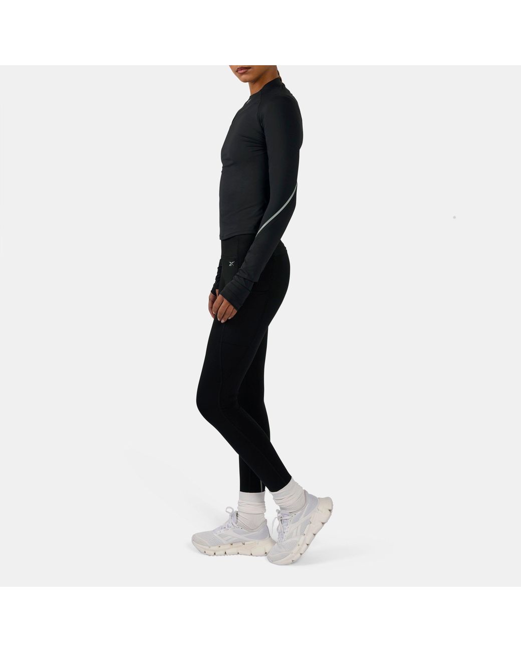 Reebok Black Lux Speed Long Sleeve