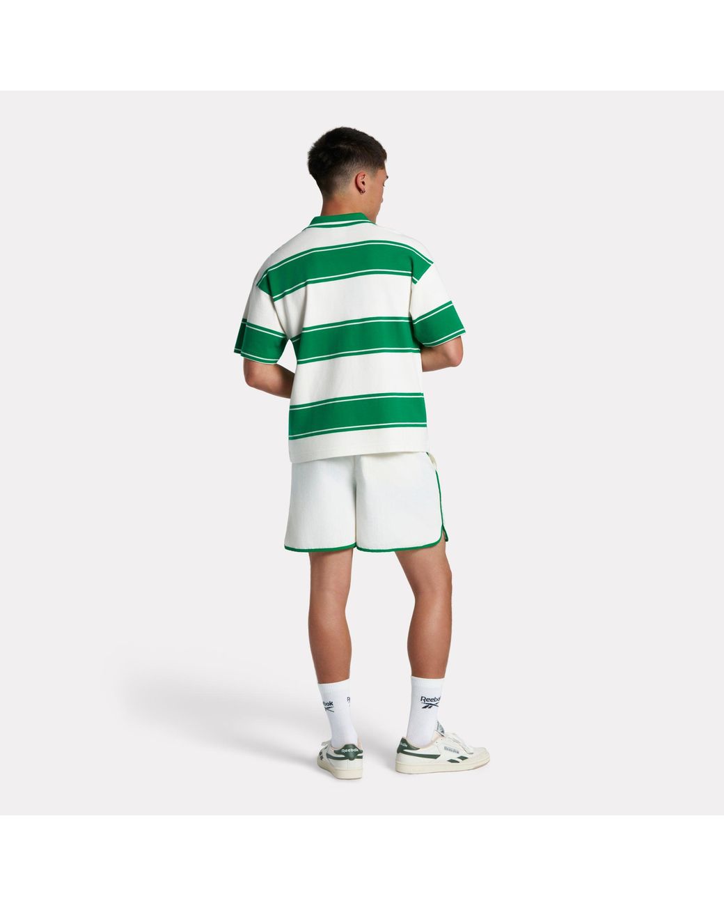 Reebok Green 4” Woven Shorts