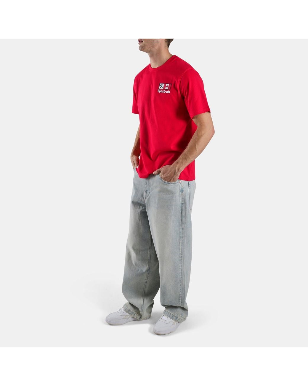 Reebok Red Canada Football Shirt