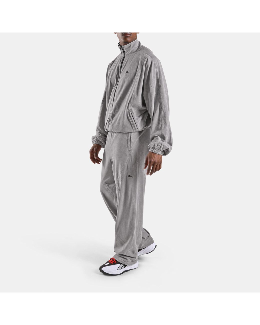Reebok Gray Rbk.B Knit Track Pants