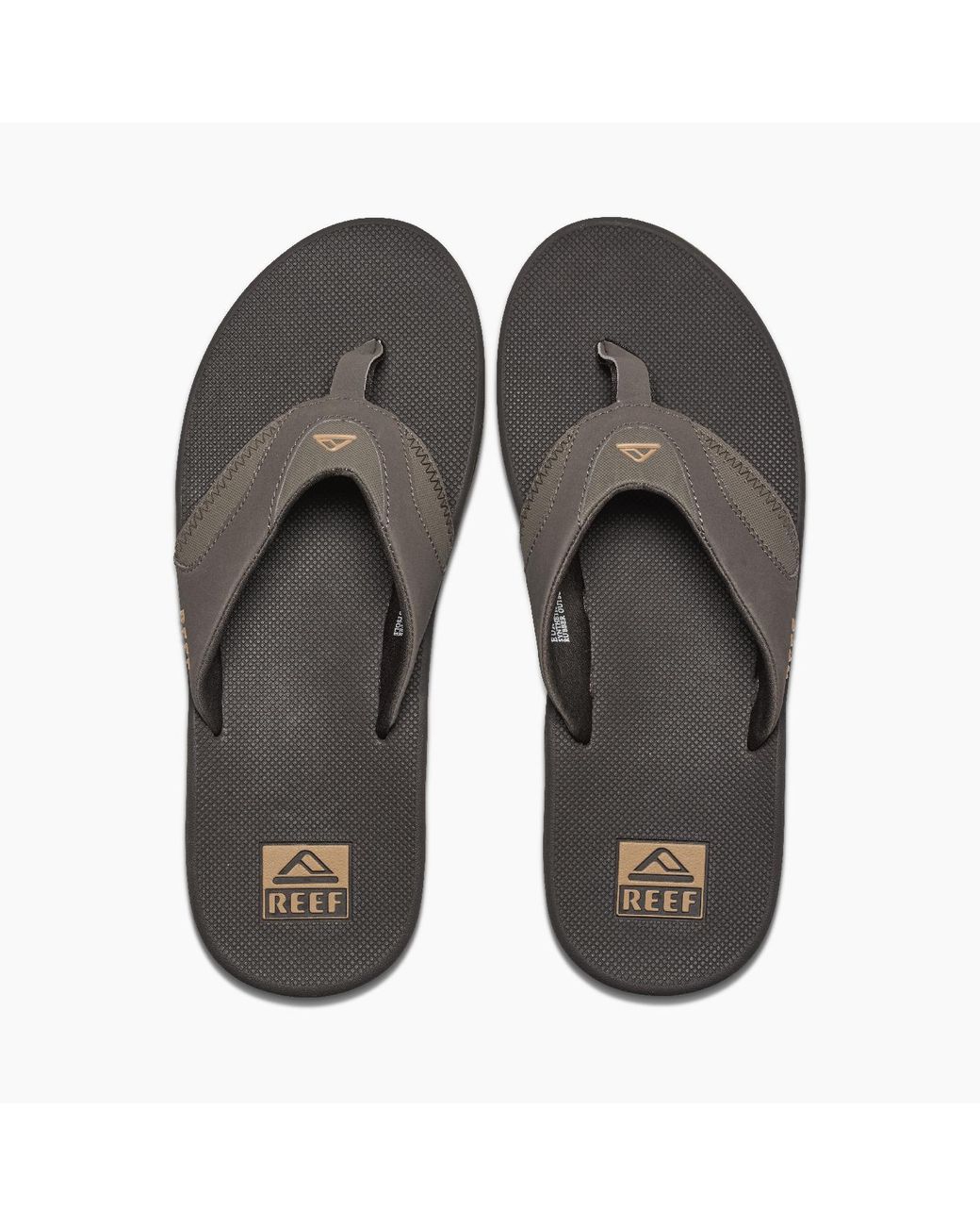 Reef Synthetic Fanning in Brown for Men - Lyst