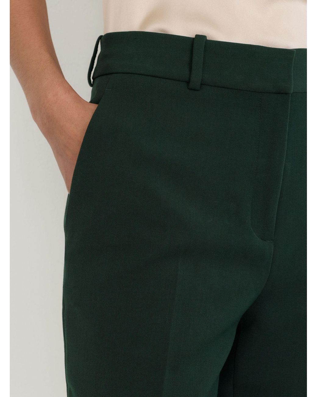 Reiss Blue Slim Fit Suit Trousers